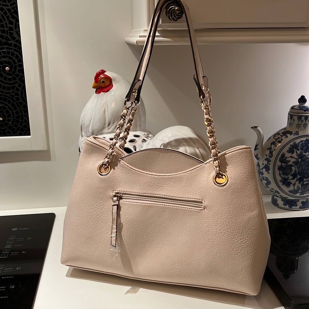 Jessica Simpson handbag blush color 16” w x 10” h